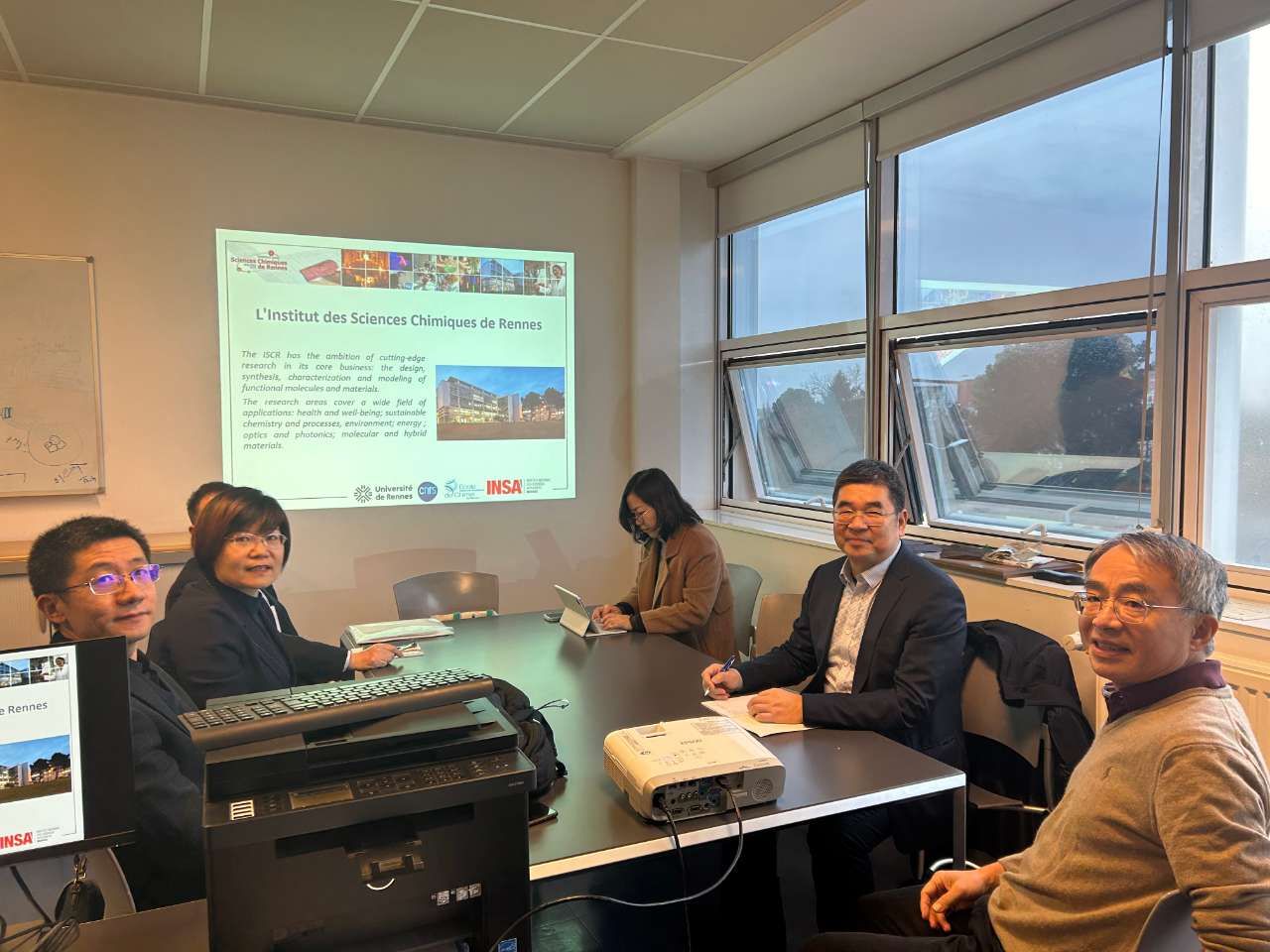 在法国雷恩第一大学